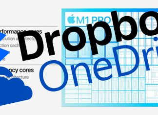 Dropbox y OneDrive para M1