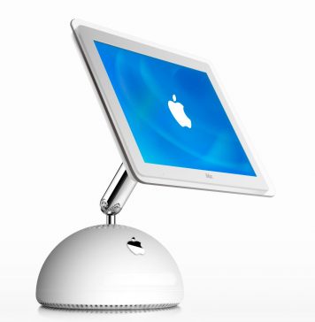 iMac G4 con forma de lámpara