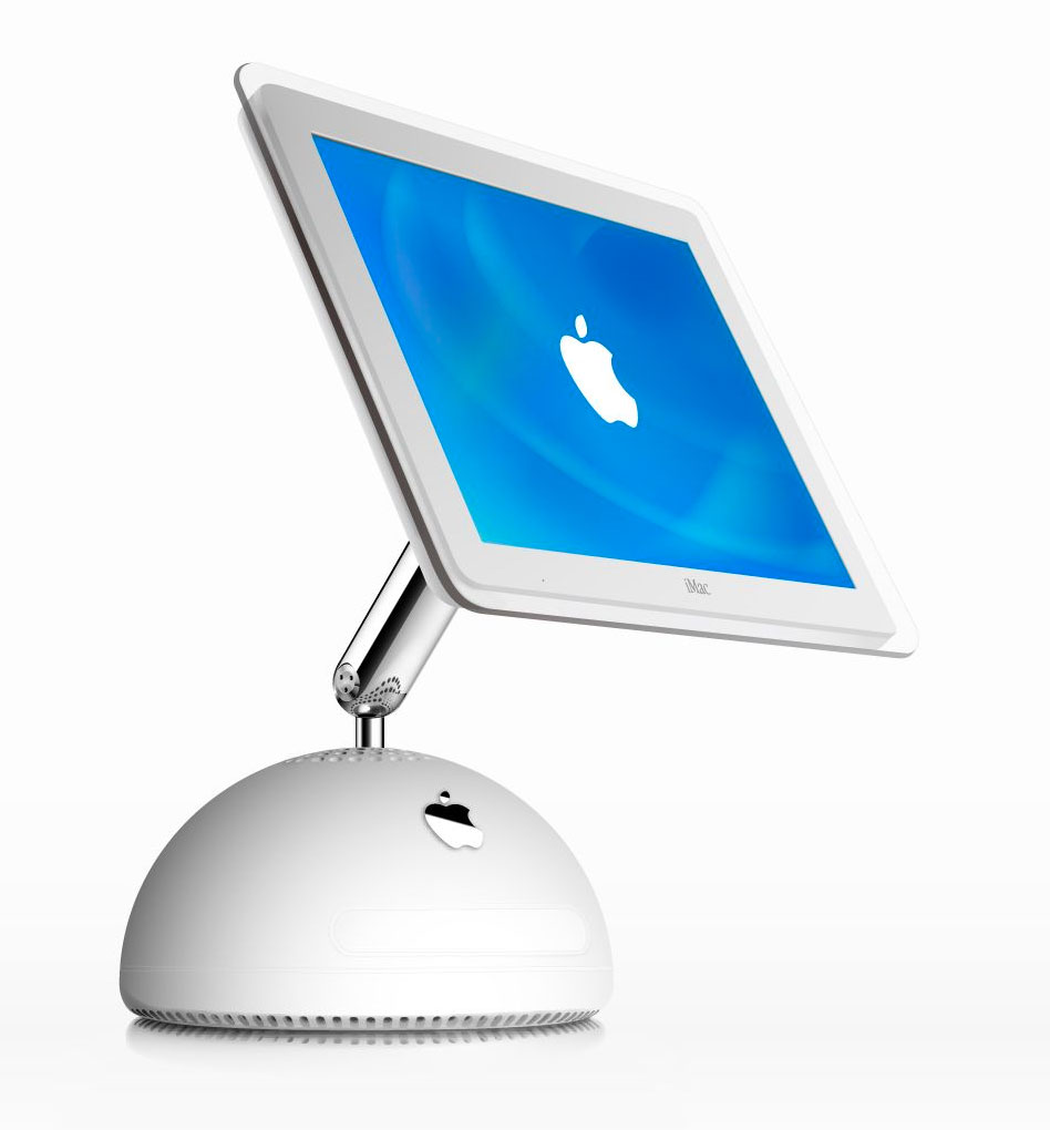 iMac G4 con forma de lámpara