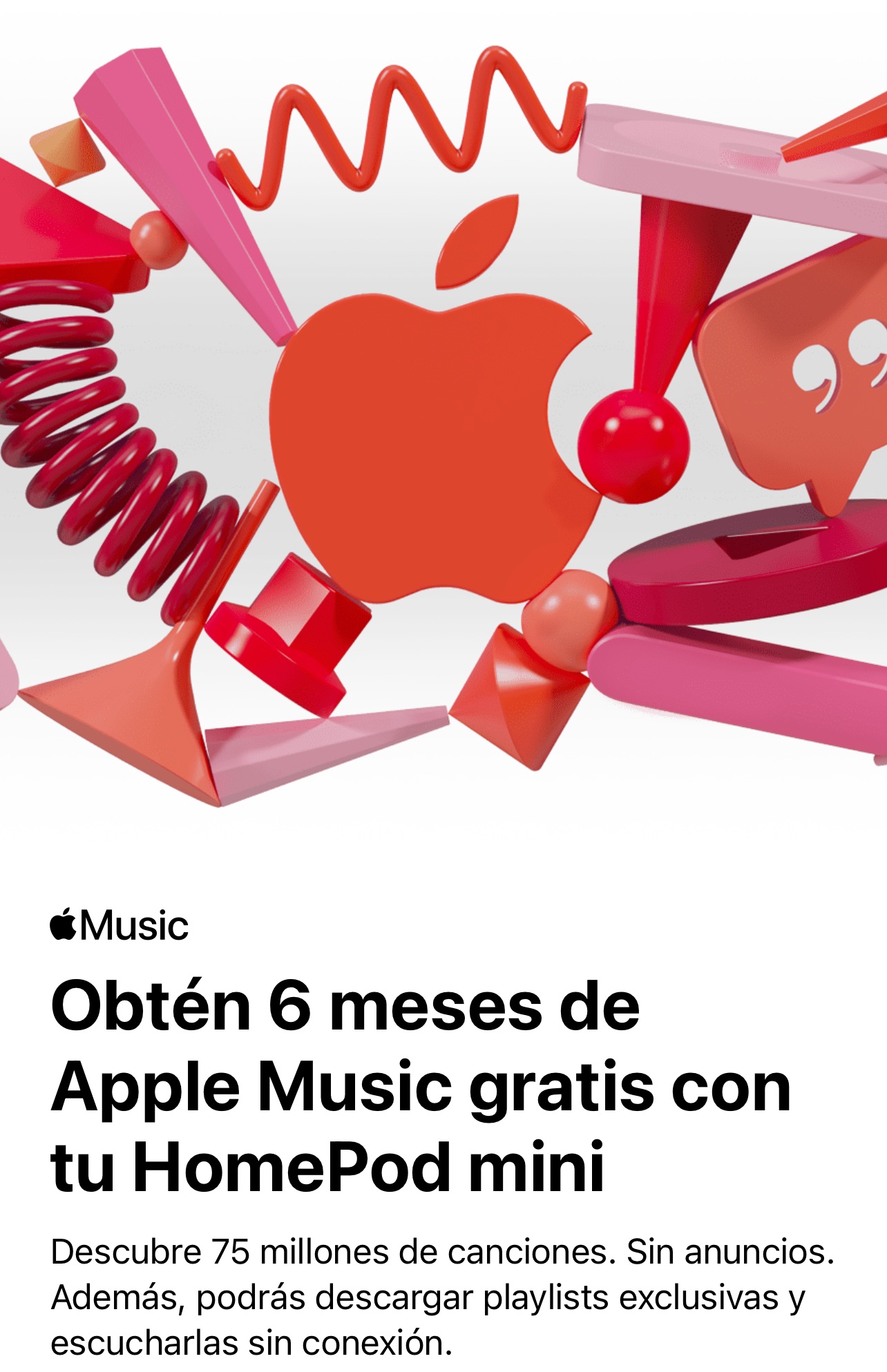 Seis meses gratis de Apple Music