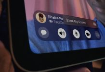 iPad Air 5 compartiendo pantalla vía FaceTime