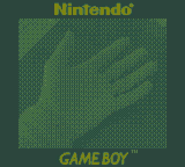 Foto de una mano tomada al estilo de la Game Boy Camera