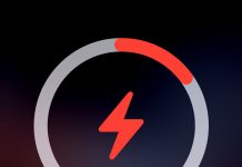 Cargando un iPhone con la plataforma de carga inalámbrica de Apple, apareace esta animación en pantalla cuando se acopla con los imanes de MagSafe. Esto no ocurre con cargadores inalámbricos de terceros.