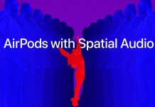 AirPods con Spatial Audio