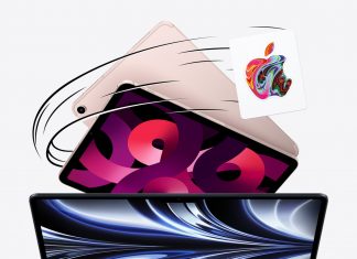 iPads y MacBook con el logo de Apple