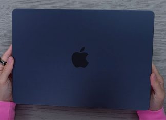 MacBook Air con M2 midnight color