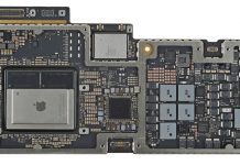 Placa base del MacBook Air con M2