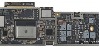 Placa base del MacBook Air con M2