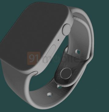 Supuesto diseño de pantalla plana para el Apple Watch Pro