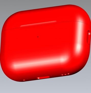 Render 3D de la supuesta caja de los AirPods Pro 2