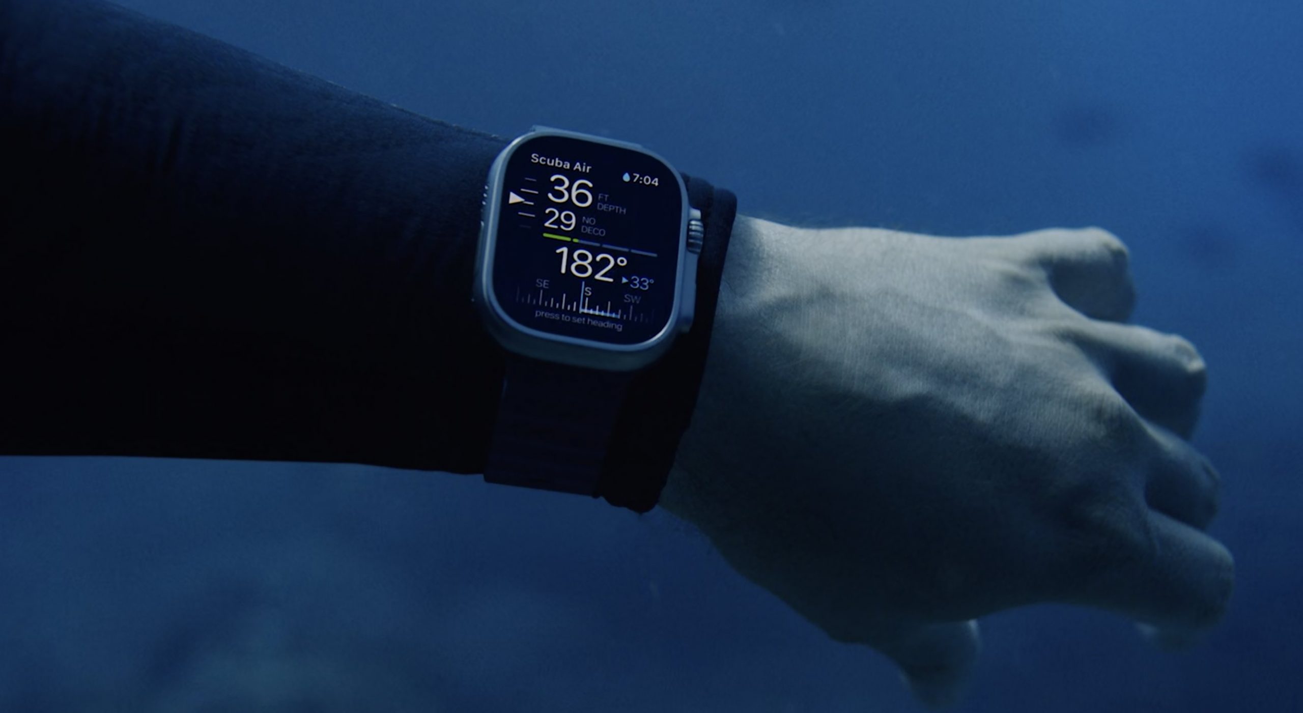Buceando con el Apple Watch Ultra