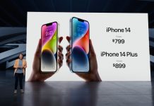 Precios del iPhone 14 y 14 Plus en EEUU