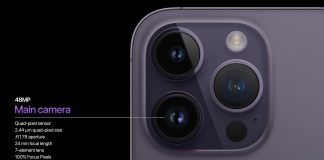 Características técnicas de la cámara del iPhone 14 Pro de 48 megapixeles