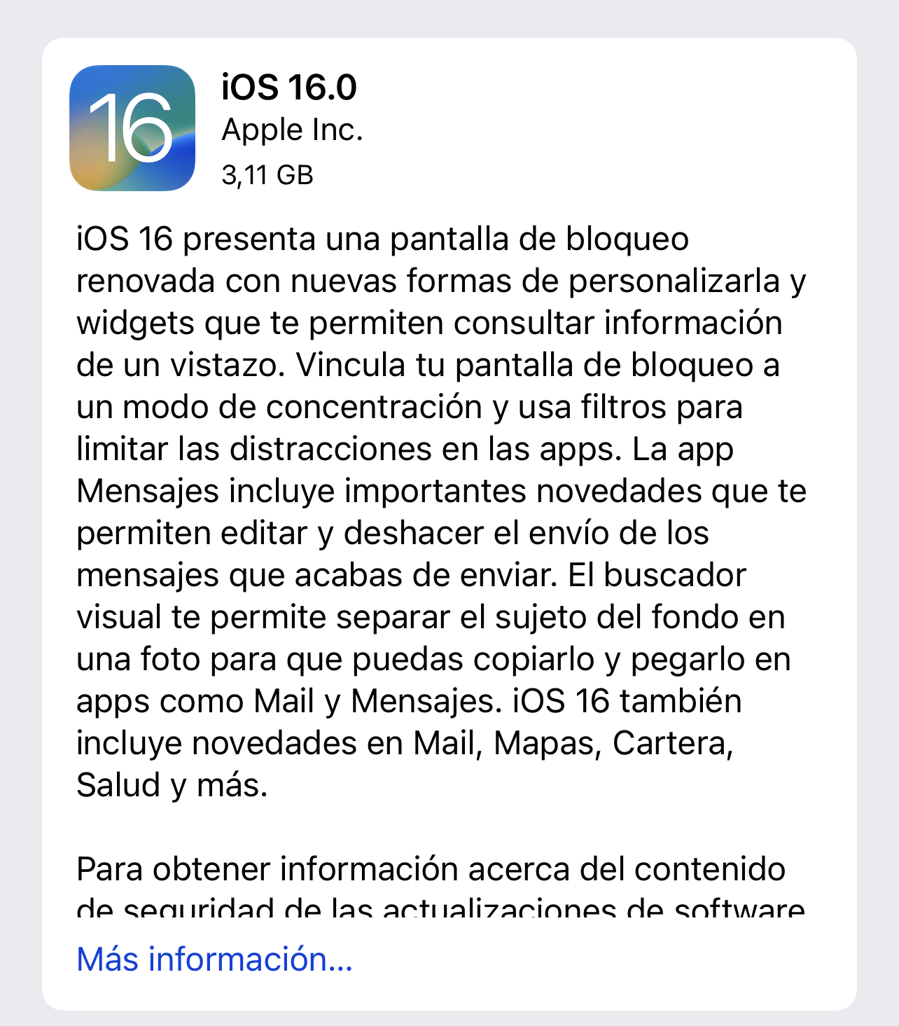 iOS 16