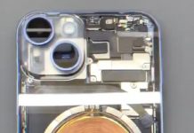 Carcasa transparente de reemplazo para el iPhone 14