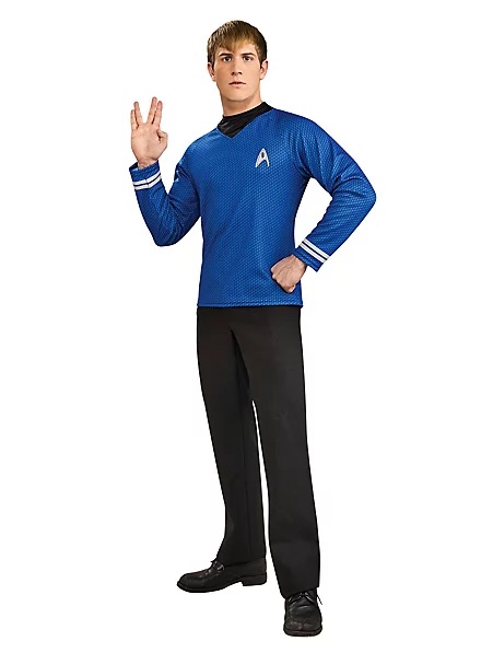 Uniforme azul de Star Trek
