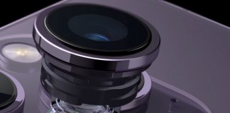 Juego de lentes de la cámara Gran Angular trasera del iPhone 14 Pro