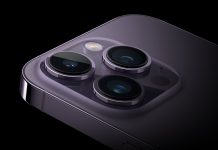 iPhone 14 Pro morado, detalle de cámaras traseras