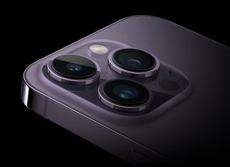iPhone 14 Pro morado, detalle de cámaras traseras