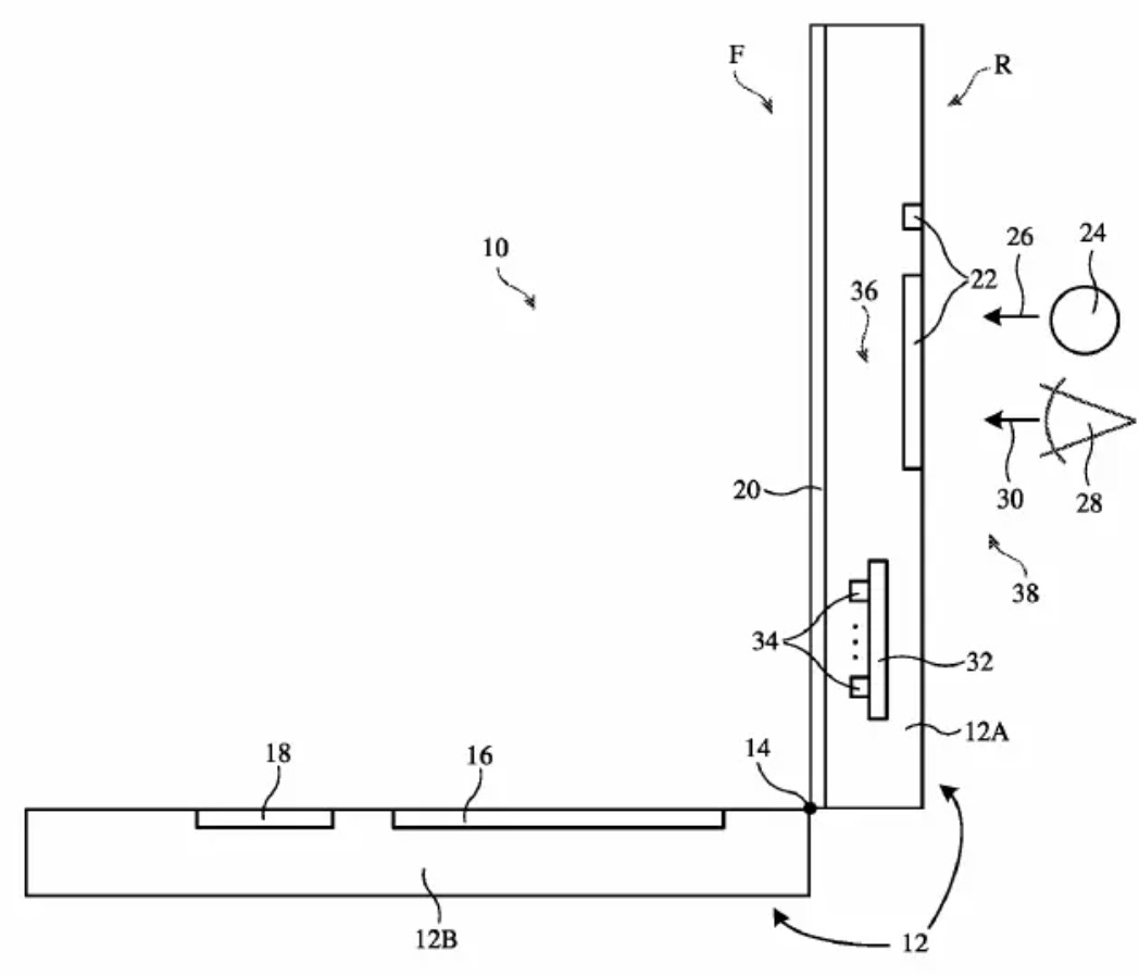 Sistema para iluminar las manzanas de los MacBooks en una patente de Apple