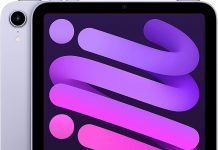iPad mini 6 en color malva