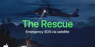 Video mostrando los beneficios de poder enviar mensajes de emergencia vía satélite desde un iPhone
