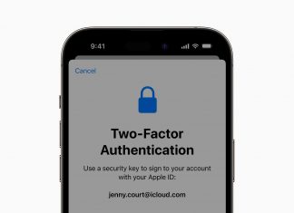 Llaves físicas de seguridad (con chip NFC) para acceder a una cuenta de Apple