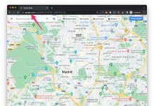Web de Google Maps