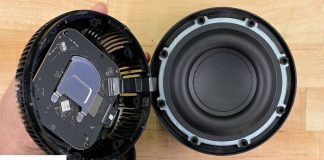 Abriendo el HomePod 2