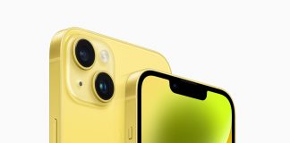 iPhone 14 amarillo