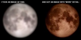 Se hizo la foto de la izquierda, y quedó como la derecha