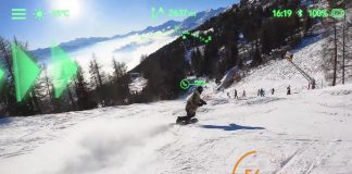 Vista con las gafas Reality Ski de Sirius