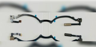 Supuestos componentes de las gafas de realidad mixta de Apple