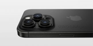 Posible aspecto del iPhone 15 Pro. Imagen generada por ordenador a partir de un modelo CAD filtrado