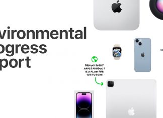 Informe de impacto medioambiental de Apple publicado en el año 2023