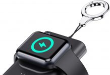 Batería portátil para Apple Watch con mini base de carga inalámbrica