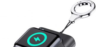 Batería portátil para Apple Watch con mini base de carga inalámbrica