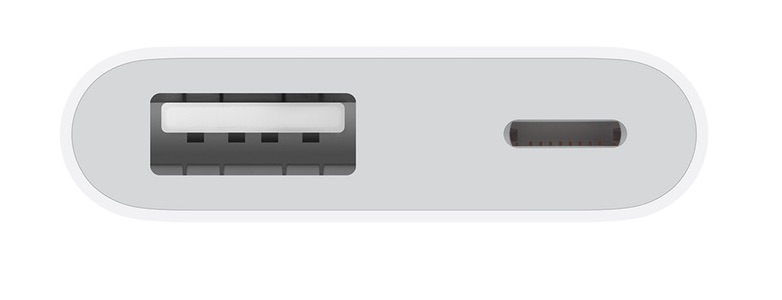 Adaptador de conector Lightning a USB 3 para cámaras