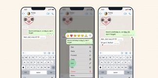 Funcionalidad de editar mensajes enviados en WhatsApp