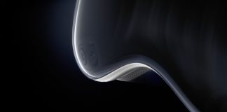 Detalle del diseño de cristal y aluminio de las Vision Pro