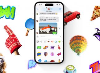 Pegatinas o stickers en la App de Mensajes en iOS 17