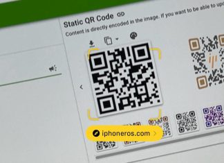 Leyendo un código QR con la App de Cámara en iOS 16
