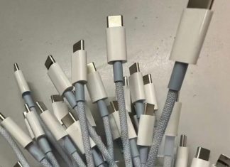 Supuestos cables USB-C del iPhone 15, aunque también podrían ser de un iMac