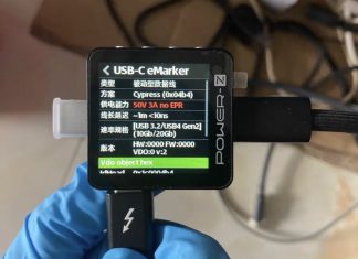 Supuesto cable USB-C del iPhone 15 Pro