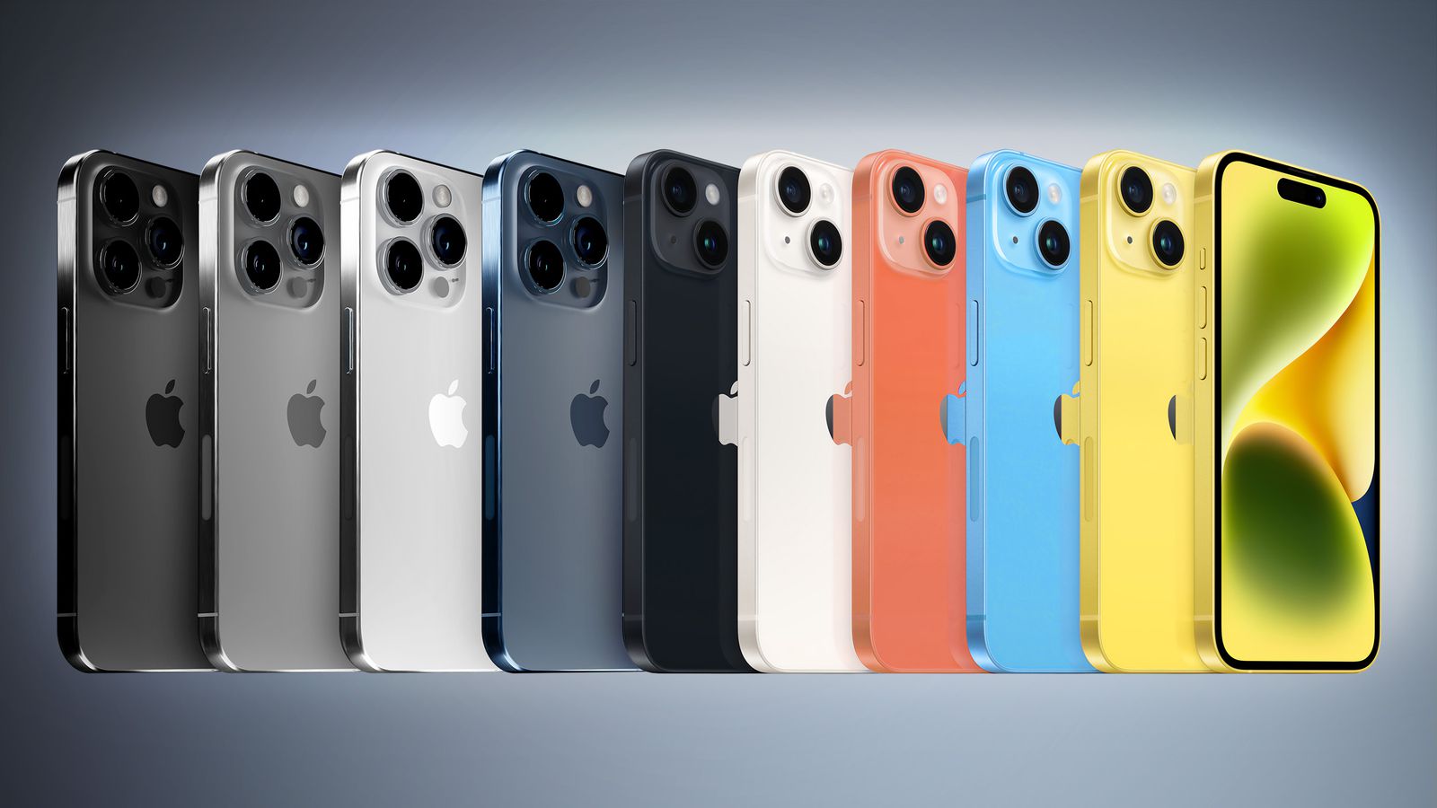 Colores que se esperan para el iPhone 15 y 15 Pro