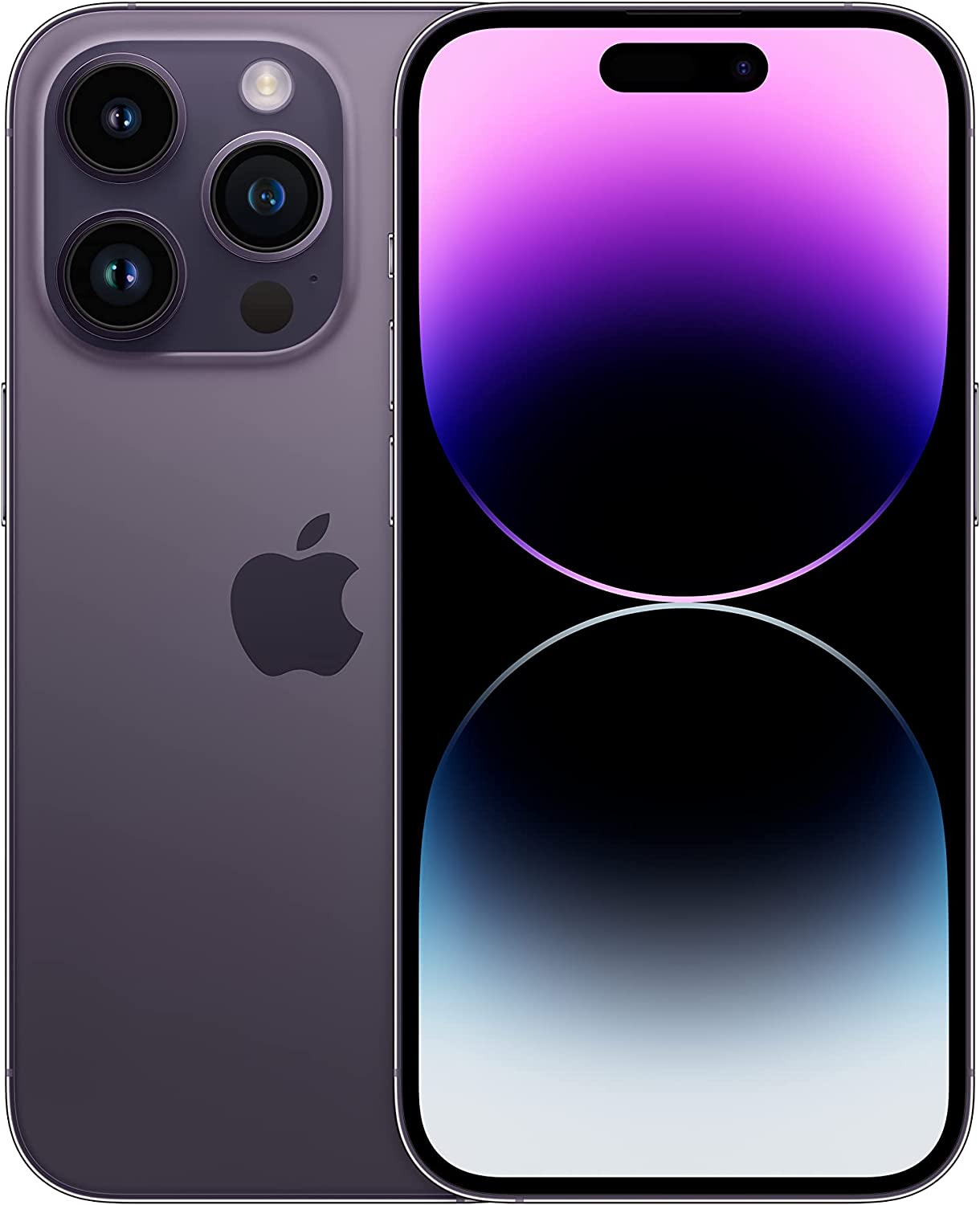 iPhone 14 Pro en color morado oscuro