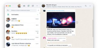 WhatsApp versión escritorio para macOS