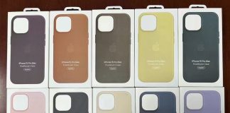 Supuestas fundas de Apple hechas de FineWoven para el iPhone 15 Pro Max