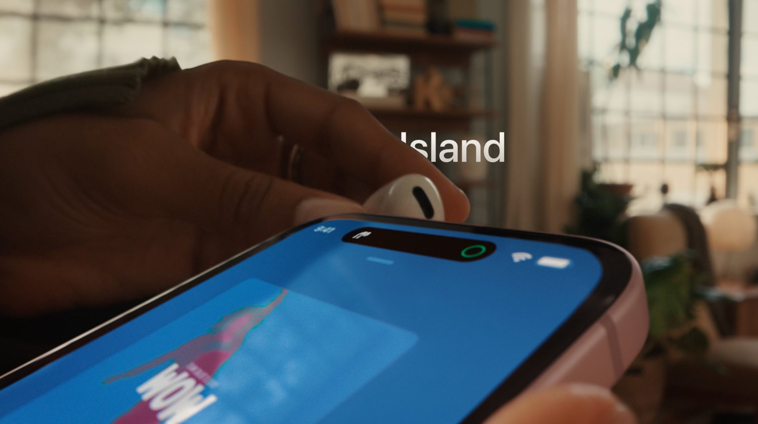 Dynamic Island en el iPhone 15