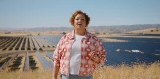 Granja de paneles solares de Apple en California